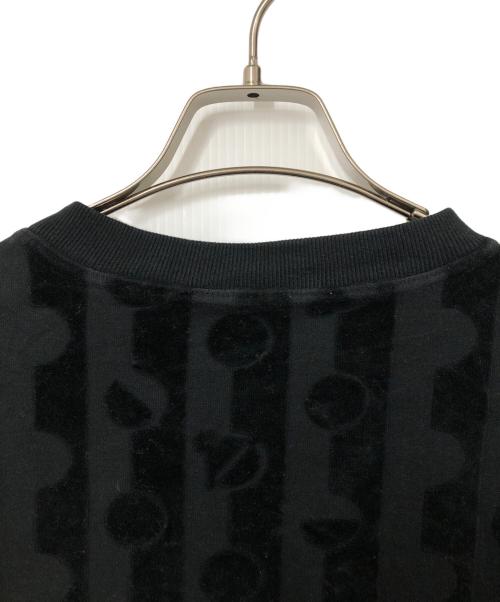 Vivienne Westwood man（ヴィヴィアン ウェストウッド マン）Vivienne Westwood man (ヴィヴィアン ウェストウッド マン) ベロアスウェット ブラック サイズ:44の古着・服飾アイテム