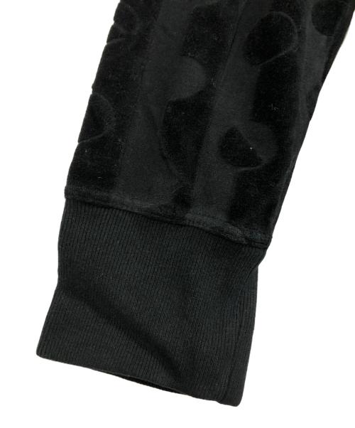 Vivienne Westwood man（ヴィヴィアン ウェストウッド マン）Vivienne Westwood man (ヴィヴィアン ウェストウッド マン) ベロアスウェット ブラック サイズ:44の古着・服飾アイテム