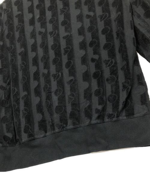 Vivienne Westwood man（ヴィヴィアン ウェストウッド マン）Vivienne Westwood man (ヴィヴィアン ウェストウッド マン) ベロアスウェット ブラック サイズ:44の古着・服飾アイテム