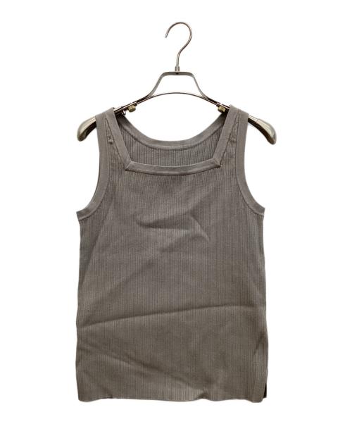 CADUNE（カデュネ）CADUNE (カデュネ) シアーシャツ付き3点セット グレー サイズ:38の古着・服飾アイテム