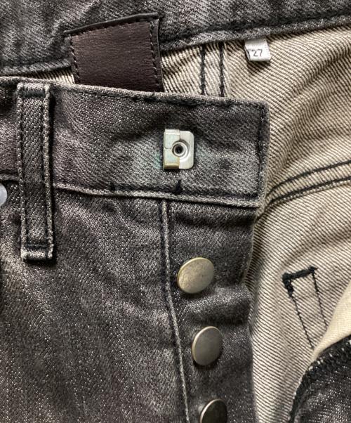 DIOR HOMME（ディオール オム）Dior Homme (ディオール オム) 爪痕加工デニム ブラック サイズ:27の古着・服飾アイテム
