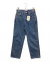 ）の古着「Highwaist Straight Denim　ハイウエストストレートデニムパンツ」｜インディゴ