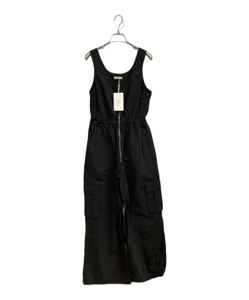 anuke（アンヌーク）anuke (アンヌーク) Nylon Zip Combinaison ブラック サイズ:38の古着・服飾アイテム