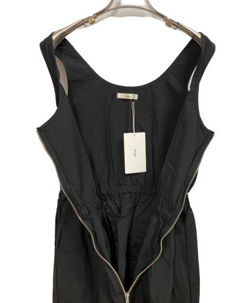 anuke（アンヌーク）anuke (アンヌーク) Nylon Zip Combinaison ブラック サイズ:38の古着・服飾アイテム