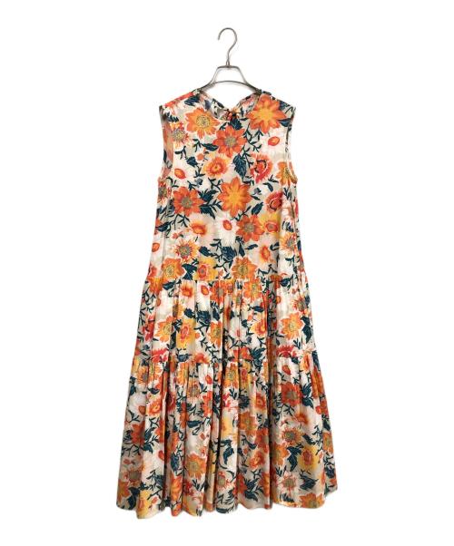 OBLI（オブリ）OBLI (オブリ) オレンジバックリボンワンピース ベージュ サイズ:1の古着・服飾アイテム