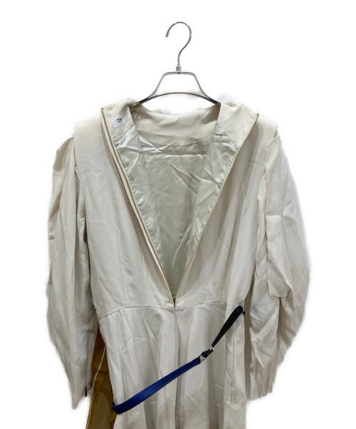 TOGA ARCHIVES（トーガアーカイブス）TOGA ARCHIVES (トーガアーカイブス) Acetate twill dress アイボリー サイズ:36の古着・服飾アイテム