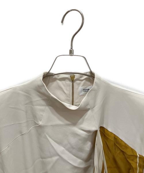 TOGA ARCHIVES（トーガアーカイブス）TOGA ARCHIVES (トーガアーカイブス) Acetate twill dress アイボリー サイズ:36の古着・服飾アイテム