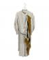 TOGA ARCHIVES（トーガアーカイブス）の古着「Acetate twill dress」｜アイボリー