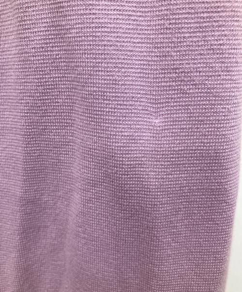 45R（フォーティファイブ・アール）45R (フォーティファイブ・アール) ニットコート ラベンダー サイズ:2の古着・服飾アイテム