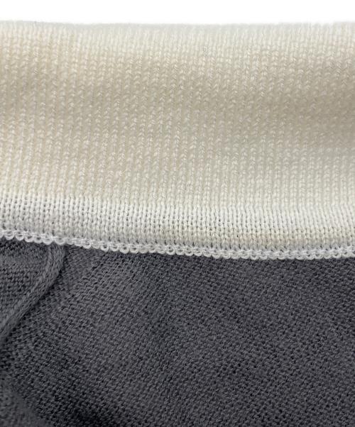 JOHN SMEDLEY（ジョンスメドレー）JOHN SMEDLEY (ジョンスメドレー) ニットポロシャツ グレー サイズ:Mの古着・服飾アイテム