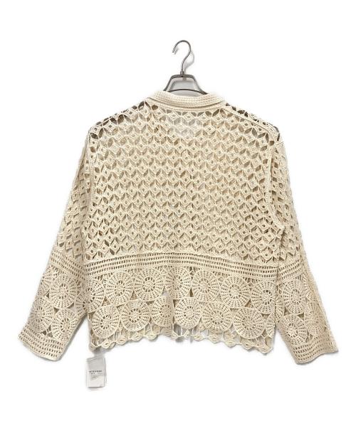JOURNAL STANDARD relume（ジャーナルスタンダード レリューム）JOURNAL STANDARD relume (ジャーナルスタンダード レリューム) クロシェレースシャツ アイボリー サイズ:FREEの古着・服飾アイテム