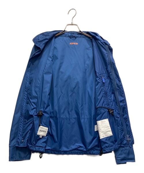 ASPESI（アスペジ）ASPESI (アスペジ) パッカブルナイロンブルゾン ブルー サイズ:XSの古着・服飾アイテム