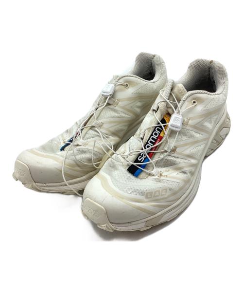 SALOMON（サロモン）SALOMON (サロモン) XT-6 スポーツ スタイル シューズ ホワイト サイズ:27.5の古着・服飾アイテム