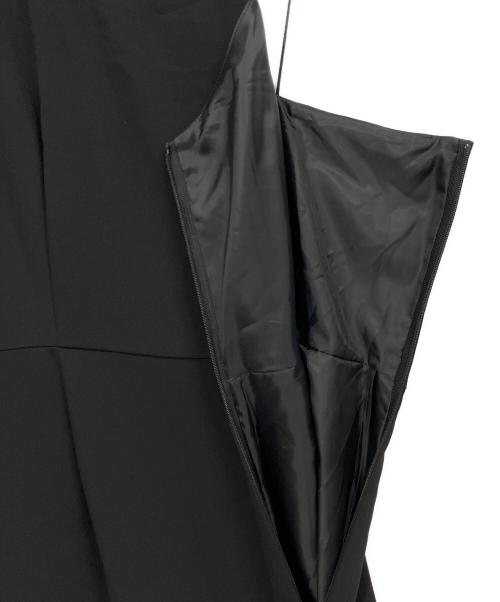 Kaene（カエン）Kaene (カエン) ブラウスセットアシンメトリードレス ブラック サイズ:36 未使用品の古着・服飾アイテム