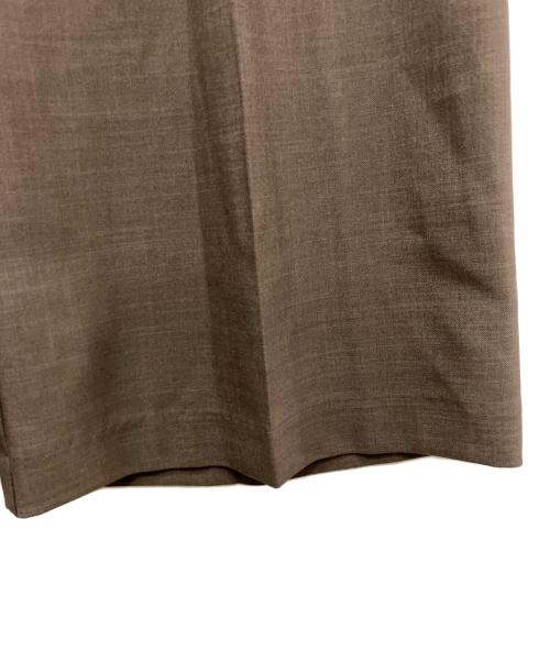 CAPRICIEUX LE'MAGE（カプリシューレマージュ）CAPRICIEUX LE'MAGE (カプリシューレマージュ) 2タックワイドパンツ ブラウン サイズ:38の古着・服飾アイテム