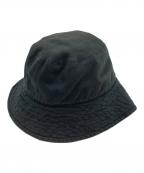 BALENCIAGAバレンシアガ）の古着「22AW Logo Tag Hat Bucket」｜ブラック