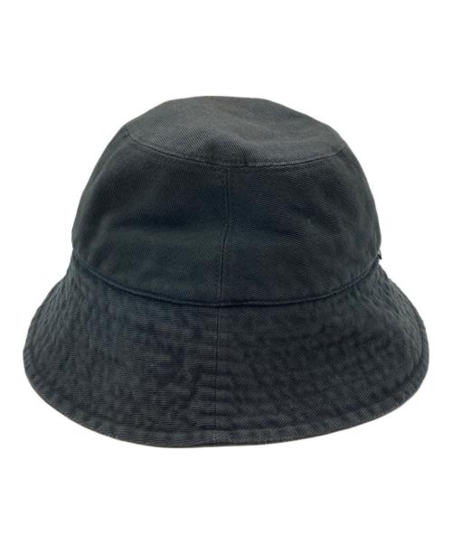BALENCIAGA（バレンシアガ）BALENCIAGA (バレンシアガ) 22AW Logo Tag Hat Bucket ブラック サイズ:L(62cm)の古着・服飾アイテム