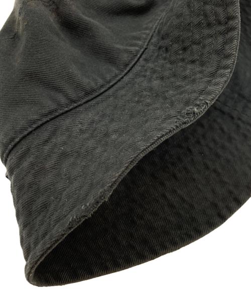 BALENCIAGA（バレンシアガ）BALENCIAGA (バレンシアガ) 22AW Logo Tag Hat Bucket ブラック サイズ:L(62cm)の古着・服飾アイテム