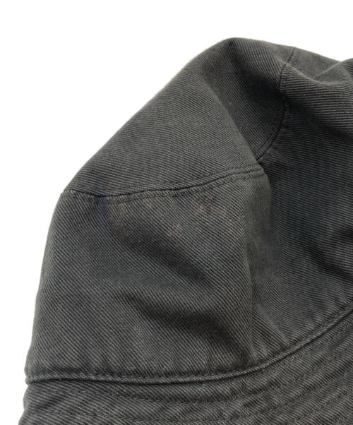 BALENCIAGA（バレンシアガ）BALENCIAGA (バレンシアガ) 22AW Logo Tag Hat Bucket ブラック サイズ:L(62cm)の古着・服飾アイテム