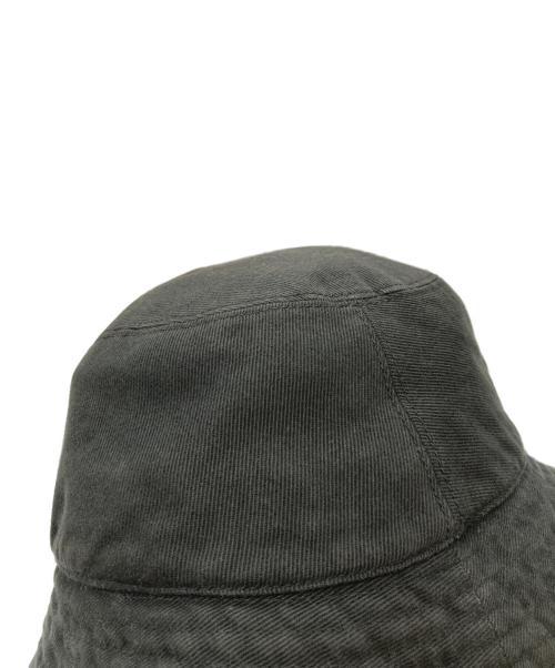 BALENCIAGA（バレンシアガ）BALENCIAGA (バレンシアガ) 22AW Logo Tag Hat Bucket ブラック サイズ:L(62cm)の古着・服飾アイテム