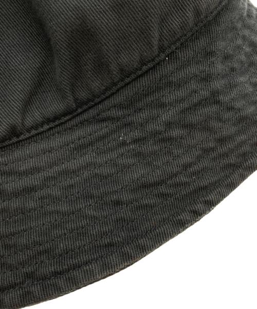 BALENCIAGA（バレンシアガ）BALENCIAGA (バレンシアガ) 22AW Logo Tag Hat Bucket ブラック サイズ:L(62cm)の古着・服飾アイテム