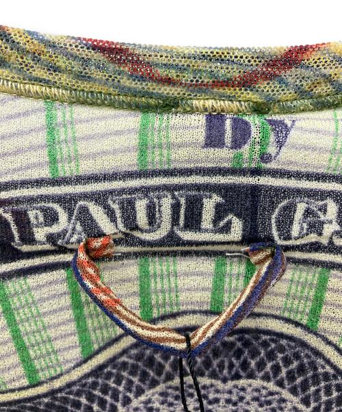 Jean Paul GAULTIER SOLEIL（ジャンポールゴルチェ ソレイユ）Jean Paul GAULTIER SOLEIL (ジャンポールゴルチェ ソレイユ) パワーネットカットソー マルチカラー サイズ:Sの古着・服飾アイテム