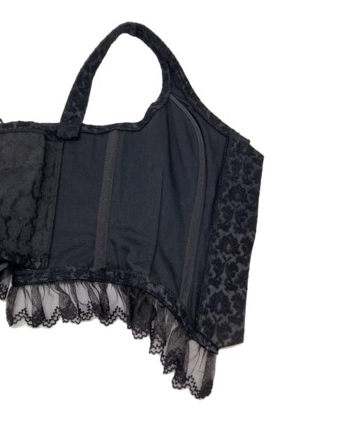 EXCENTRIQUE（エクサントリーク）EXCENTRIQUE (エクサントリーク) コルセット ブラック サイズ:S/Mの古着・服飾アイテム