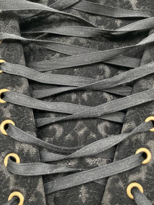 EXCENTRIQUE（エクサントリーク）EXCENTRIQUE (エクサントリーク) コルセット ブラック サイズ:S/Mの古着・服飾アイテム