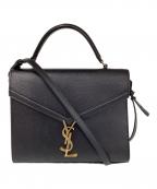Saint Laurent Parisサンローランパリ）の古着「カサンドラ 2WAYハンドバッグ」｜ブラック