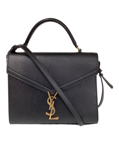 Saint Laurent Paris（サンローランパリ）Saint Laurent Paris (サンローランパリ) カサンドラ 2WAYハンドバッグ ブラックの古着・服飾アイテム