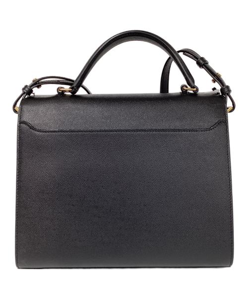 Saint Laurent Paris（サンローランパリ）Saint Laurent Paris (サンローランパリ) カサンドラ 2WAYハンドバッグ ブラックの古着・服飾アイテム
