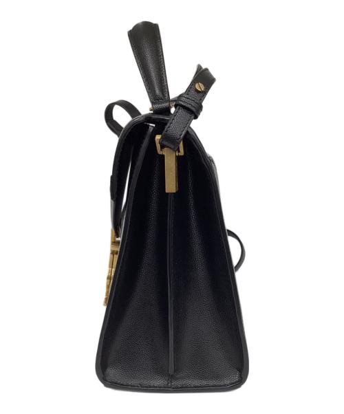 Saint Laurent Paris（サンローランパリ）Saint Laurent Paris (サンローランパリ) カサンドラ 2WAYハンドバッグ ブラックの古着・服飾アイテム