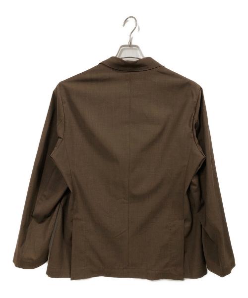 BARBA（バルバ）BARBA (バルバ) 4BUTTON DOUBLE BREAST JACKET ブラウン サイズ:52の古着・服飾アイテム