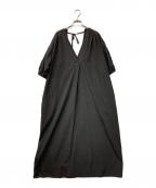 COLLAGE GALLARDAGALANTEコラージュ ガリャルダガランテ）の古着「バックオープンワンピース」｜ブラック