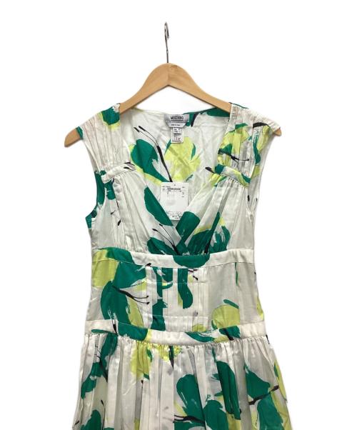 MOSCHINO（モスキーノ）MOSCHINO (モスキーノ) ワンピース グリーン サイズ:38 未使用品の古着・服飾アイテム