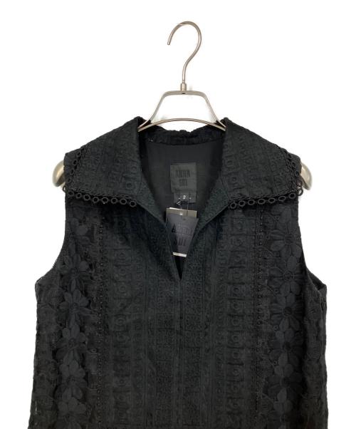 ANNA SUI（アナスイ）ANNA SUI (アナスイ) 刺繍ワンピース ブラック サイズ:2の古着・服飾アイテム