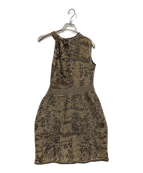 missoni（ミッソーニ）missoni (ミッソーニ) ノースリーブワンピース ブラック サイズ:40の古着・服飾アイテム