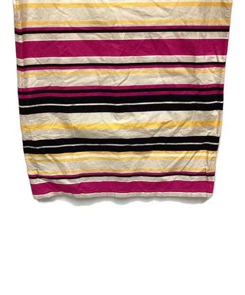 Salvatore Ferragamo（サルヴァトーレ フェラガモ）Salvatore Ferragamo (サルヴァトーレ フェラガモ) ボーダーワンピース マルチカラー サイズ:38の古着・服飾アイテム