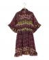 DSQUARED2 (ディースクエアード) フローラルシフォンワンピース ブラック サイズ:38：8000円