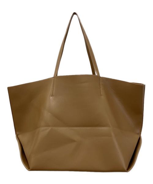 &MyuQ（アンドミューク）&MyuQ (アンドミューク) TOTE BAG ブラウンの古着・服飾アイテム