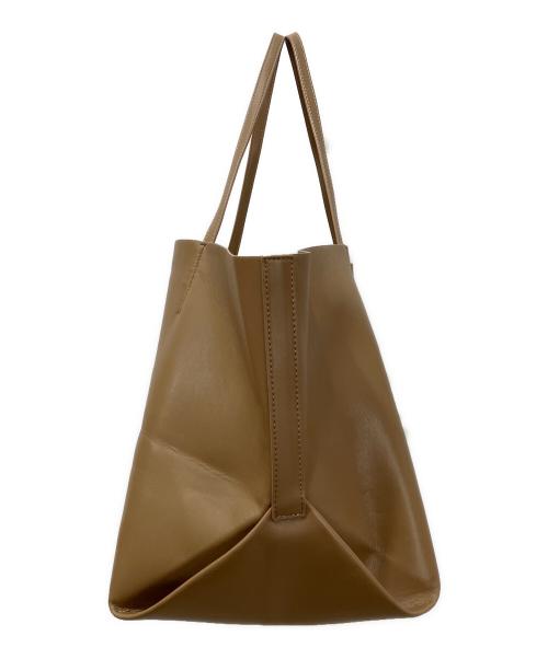 &MyuQ（アンドミューク）&MyuQ (アンドミューク) TOTE BAG ブラウンの古着・服飾アイテム