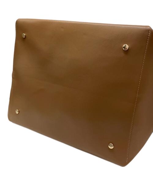 &MyuQ（アンドミューク）&MyuQ (アンドミューク) TOTE BAG ブラウンの古着・服飾アイテム