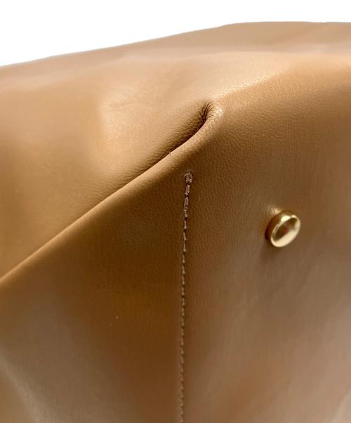 &MyuQ（アンドミューク）&MyuQ (アンドミューク) TOTE BAG ブラウンの古着・服飾アイテム