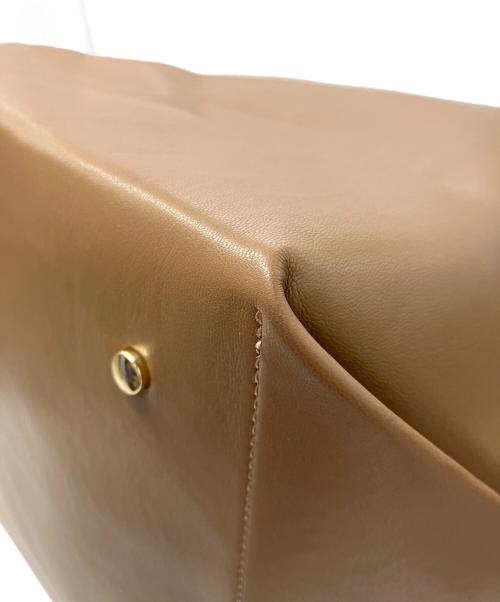 &MyuQ（アンドミューク）&MyuQ (アンドミューク) TOTE BAG ブラウンの古着・服飾アイテム