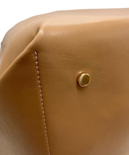 &MyuQ（アンドミューク）&MyuQ (アンドミューク) TOTE BAG ブラウンの古着・服飾アイテム