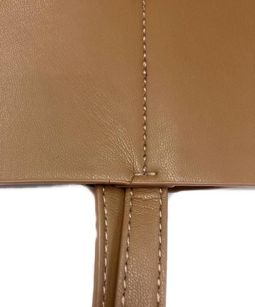 &MyuQ（アンドミューク）&MyuQ (アンドミューク) TOTE BAG ブラウンの古着・服飾アイテム