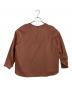 theory luxe (セオリーリュクス) ラウンドヘムTブラウス ブラウン サイズ:38 未使用品：8000円