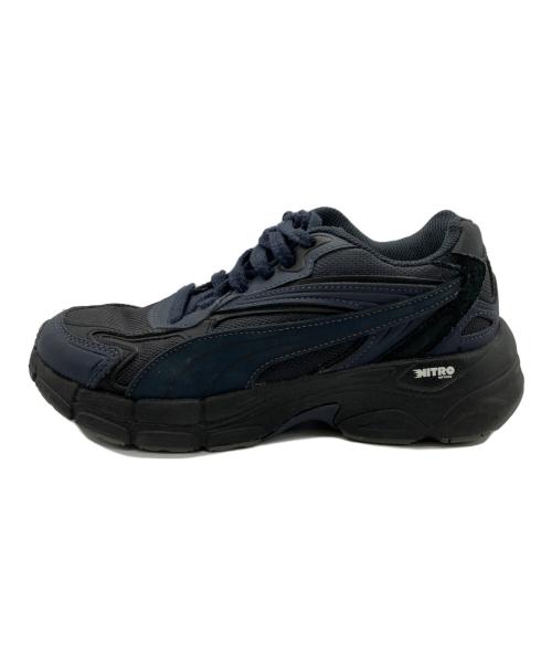 PUMA（プーマ）PUMA (プーマ) emmi (エミ) ローカットスニーカー ネイビー サイズ:24の古着・服飾アイテム