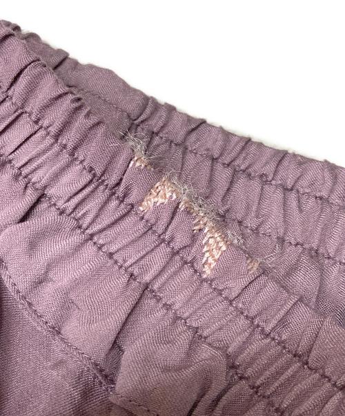HAREKI（ハレキ）HAREKI (ハレキ) ジャガード織りパンツ パープル サイズ:-の古着・服飾アイテム