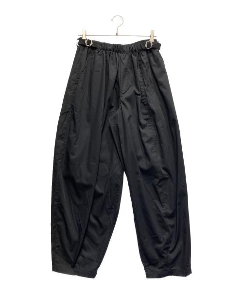M TO R（ムウトアール）M TO R (ムウトアール) BALOON VOLUME PANTS ブラック サイズ:38 未使用品の古着・服飾アイテム